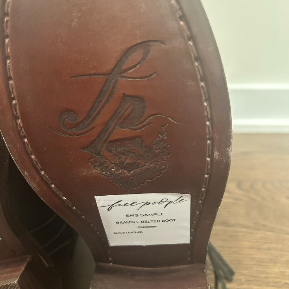 Free People Bramble Belted Boot -  Size 7/Sample Boot - Not yet available online - Picture 6 of 8